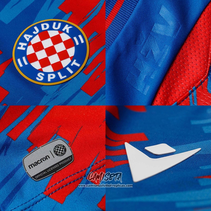 Segunda Camiseta Hajduk Split 2021-2022 Tailandia
